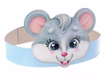Маска на ободке "Мышка"