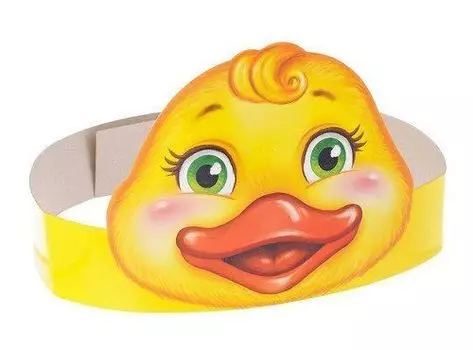 Маска на ободке "Утенок"