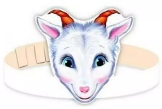 Маска-ободок "Козочка"