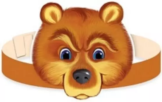 Маска-ободок "Медведь"