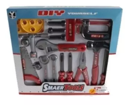 Набор детских инструментов в коробке