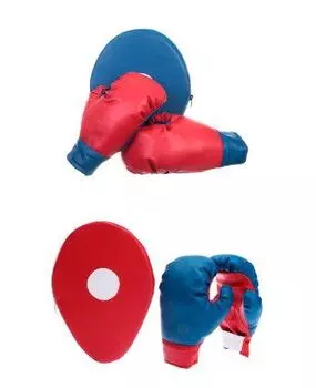Набор игровой детский "Бокс. Перчатки, лапа"