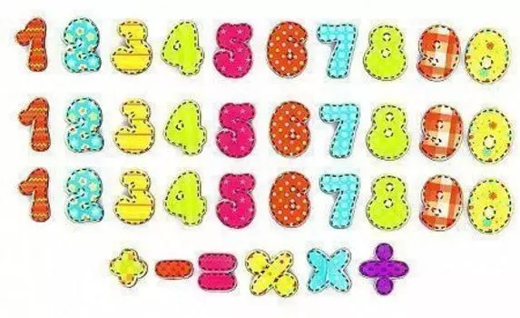 Набор магнитов "Учимся считать"