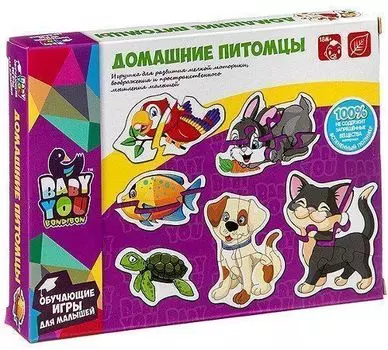 Набор пазлов Bondibon "Домашние питомцы"