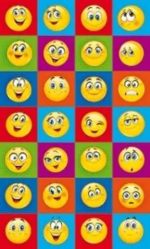 Наклейки-оценки "Смайлы"