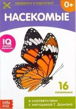 Обучающая книжка по методике Г. Домана "Насекомые"