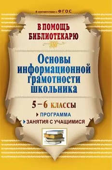 Основы информационной грамотности школьника: программа, занятия с учащимися 5-6 классов
