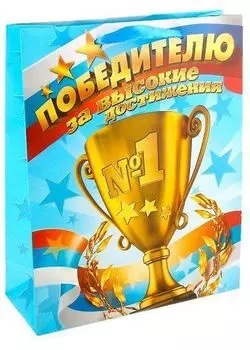 Пакет ламинат ML "Победителю за высокие достижения"