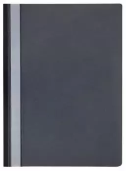 Папка-скоросшиватель черная "OfficeSpace", А4