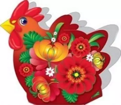 Пасхальная коробочка для яйца, красная