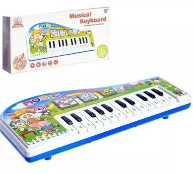 Пианино "Друзья", со световым эффектом, 24 клавиши