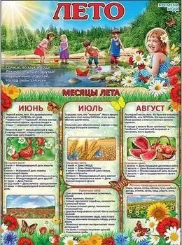 Плакат "Лето"