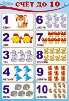 Плакат "Счет до 10"