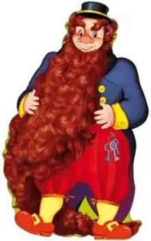 Плакат вырубной "Карабас Барабас"