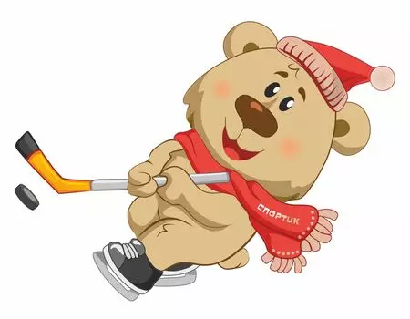 Плакат вырубной "Спортик": 445х590 мм