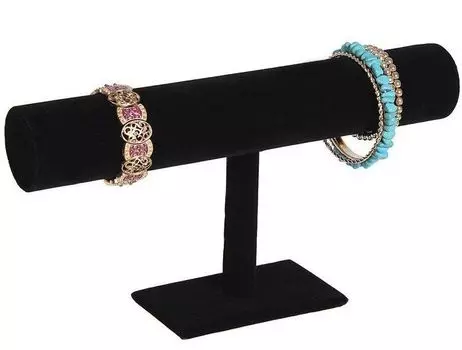 Подставка под браслеты, часы, цепочки, чёрная