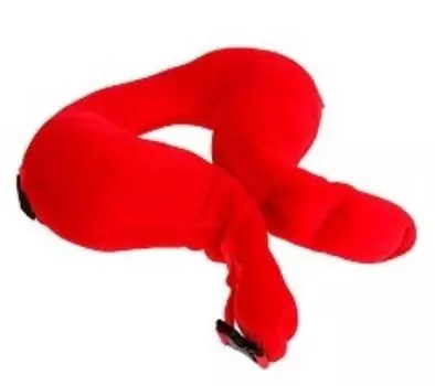 Подушка для автокресла, красная