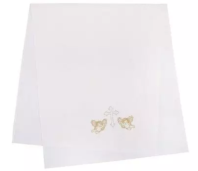 Полотенце вафельное для крещения "Ангелы"