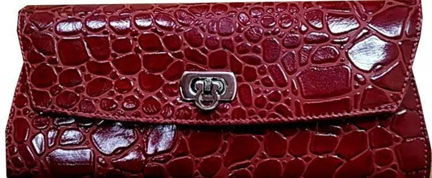 Портмоне женское, кожа