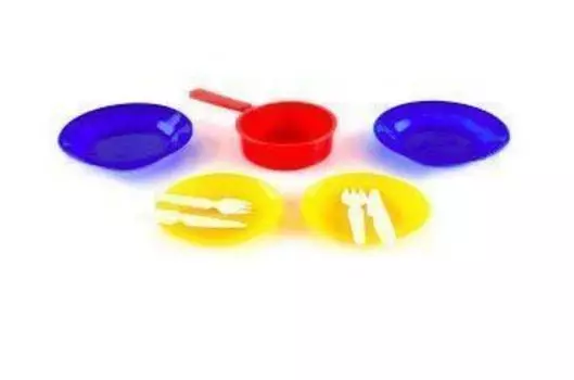 Посуда для кукол "Завтрак"