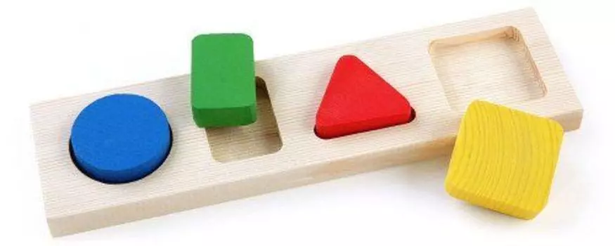 Рамка-вкладыш "Геометрия малая", 5 деталей