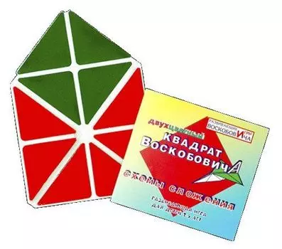 Развивающая игра "Квадрат Воскобовича", 2 цвета