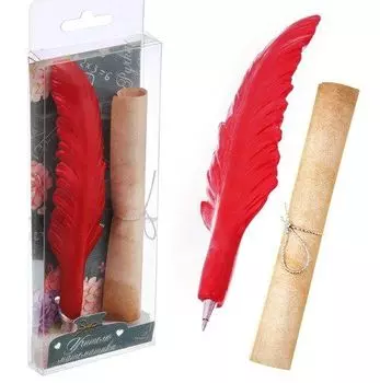 Ручка фигурная "Учителю математики", со свитком