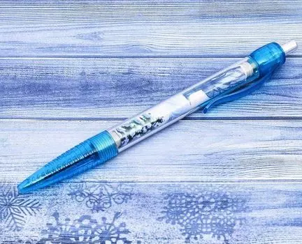 Ручка-флажок с календарем "Радости!"