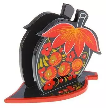 Салфетница "Ягода", хохлома