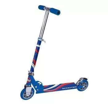 Самокат складной двухколесный "Next", синий