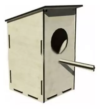 Сборная деревянная модель "Скворечник"