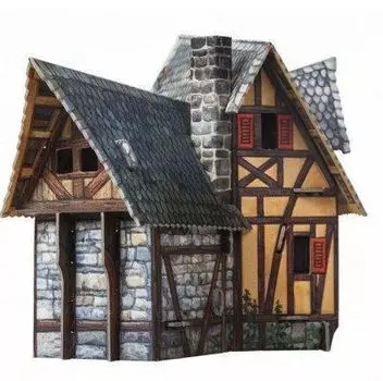 Сборная модель из картона "Кузница"