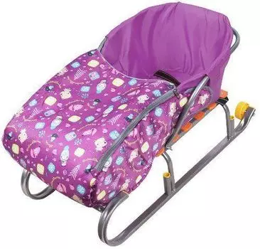 Сиденье для санок с чехлом для ног, микс