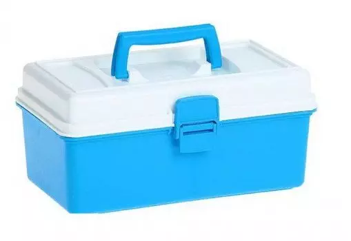 Сундучок детский для хранения игрушек, синий