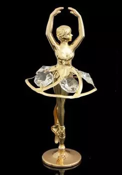 Сувенир "Балерина", с кристаллами Сваровски