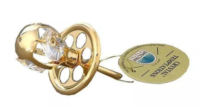 Сувенир "Соска", с хрусталиком Сваровски