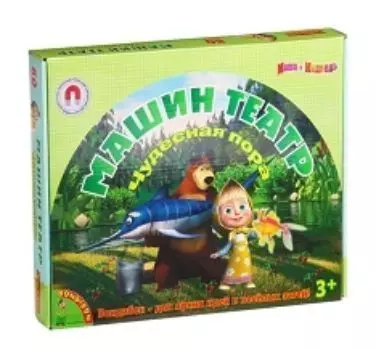 Театр магнитный Маша и Медведь "Чудесная пора", 80 магнитов