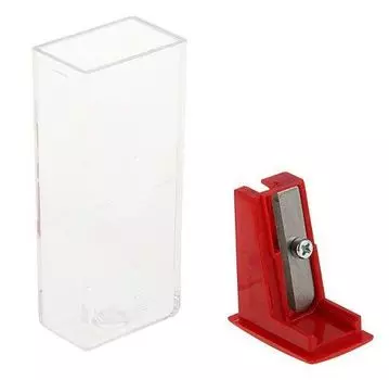 Точилка с контейнером Faber-Castell. 1 отверстие, микс