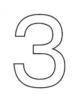 Трафарет для цветного песка. Русский алфавит "З"