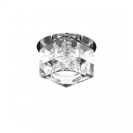 004060 Светильник ROMB CR G9 ХРОМ/ПРОЗРАЧНЫЙ (в комплекте)