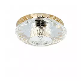 004512-G9 Светильник BOMO CR G9 ЗОЛОТО/ПРОЗРАЧНЫЙ (в комплекте)