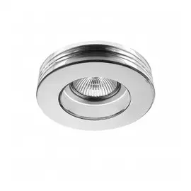 006114 Светильник LEI MR16/HP16 ХРОМ/ПРОЗРАЧНЫЙ (в комплекте)