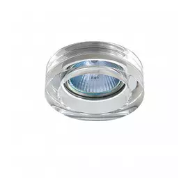 006130 Светильник LEI MINI CR MR16/HP16 ХРОМ/ПРОЗРАЧНЫЙ (в комплекте)