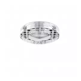 006310*** Светильник FACETO CYL CR MR16/HP16 ХРОМ/ПРОЗРАЧНЫЙ (в комплекте)