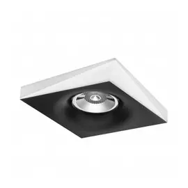 011005 Светильник MIRIADE MR16/HP16 ЧЕРНЫЙ+БЕЛЫЙ (в комплекте)