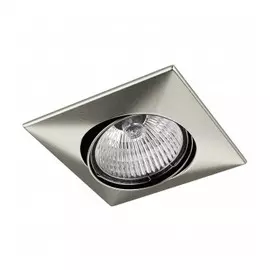 011035 Светильник LEGA QUA ADJ MR16/HP16 НИКЕЛЬ (в комплекте)