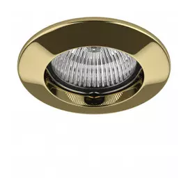 011042*** Светильник LEGA 11 FIX MR11/HP11 ЗОЛОТО (в комплекте)