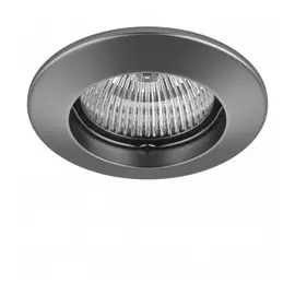 011049 Светильник LEGA 11 FIX MR11/HP11 ХРОМ МАТОВЫЙ (в комплекте)