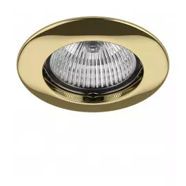 011072 Светильник TESO FIX MR16/HP16 ЗОЛОТО (в комплекте)