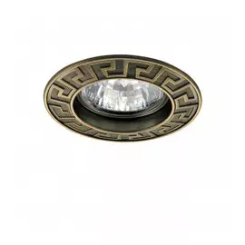 011111 Светильник ANTICO FIX MR16 ЗЕЛЕНАЯ БРОНЗА (в комплекте)